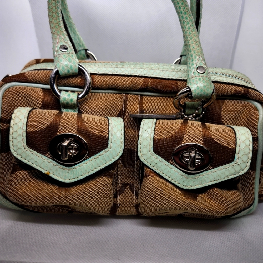 COACH MINI IN BLUE